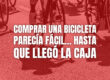 Comprar una bicicleta parecía fácil… hasta que llegó la caja