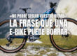 «No podré seguir vuestro ritmo»: la frase que una e-bike puede borrar