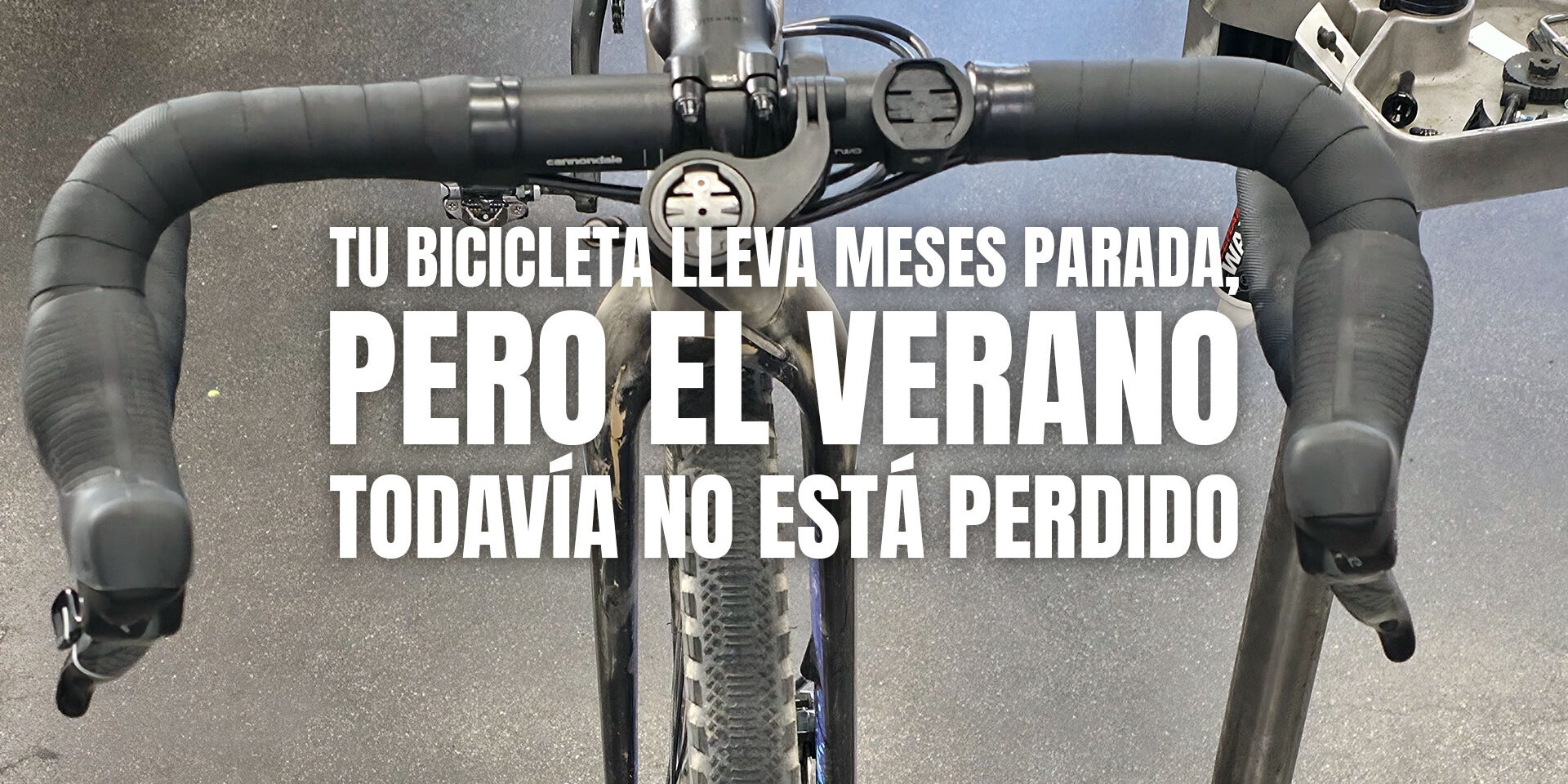 Tu bicicleta lleva meses parada, pero el verano todavía no está perdido