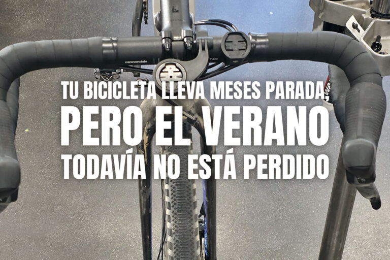 Tu bicicleta lleva meses parada, pero el verano todavía no está perdido