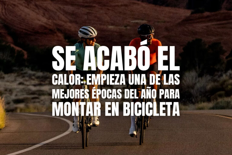 Se acabó el calor: empieza una de las mejores épocas del año para montar en bicicleta