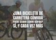 ¿Una bicicleta de carretera cómoda puede seguir siendo rápida? Sí, y cada vez más