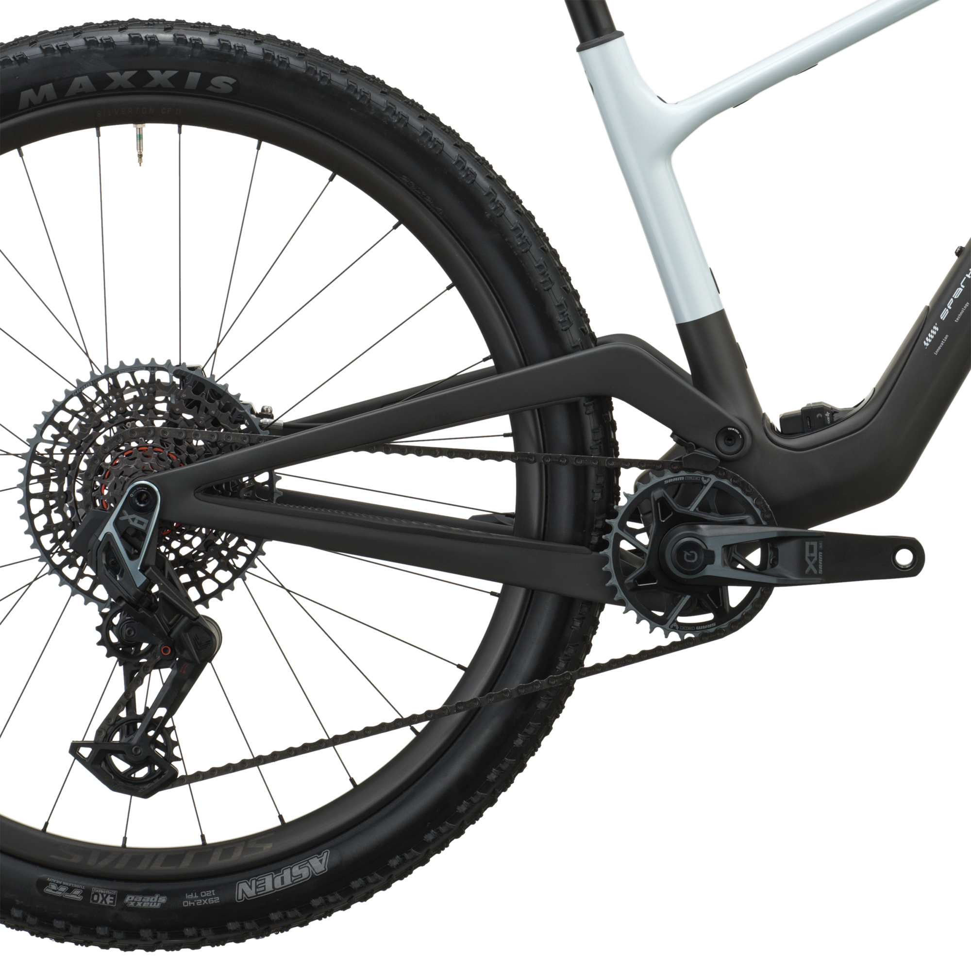 Bicicleta Scott Spark Rc World Cup M Cumulus White / Carbon Black - Imagen 14