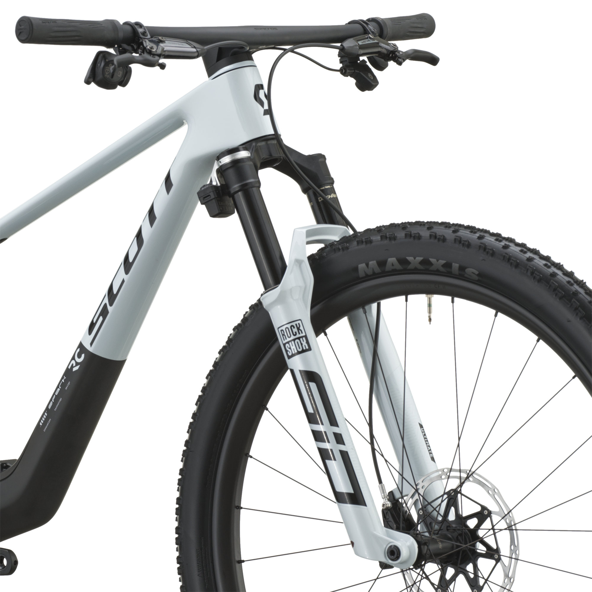 Bicicleta Scott Spark Rc World Cup M Cumulus White / Carbon Black - Imagen 15