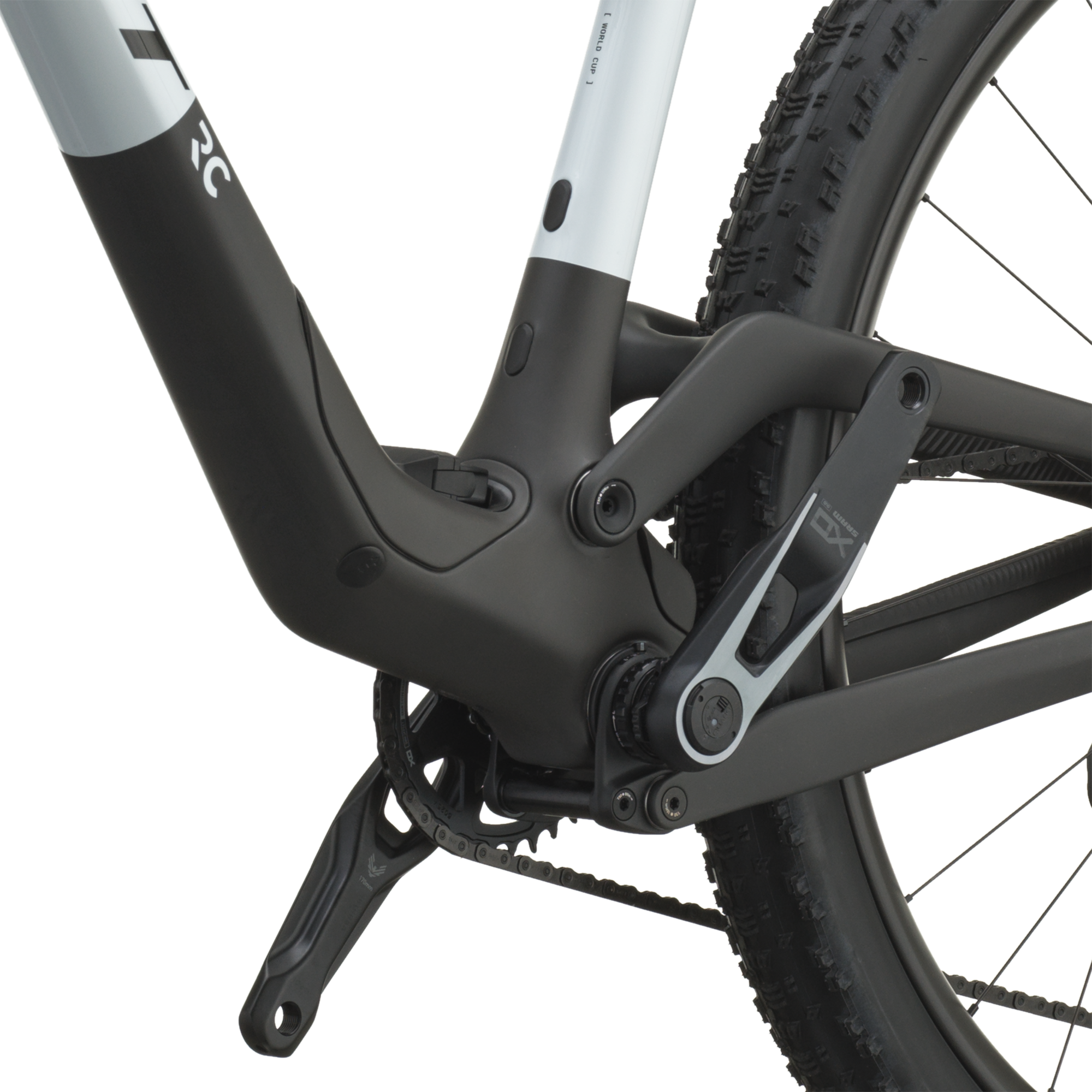 Bicicleta Scott Spark Rc World Cup M Cumulus White / Carbon Black - Imagen 16