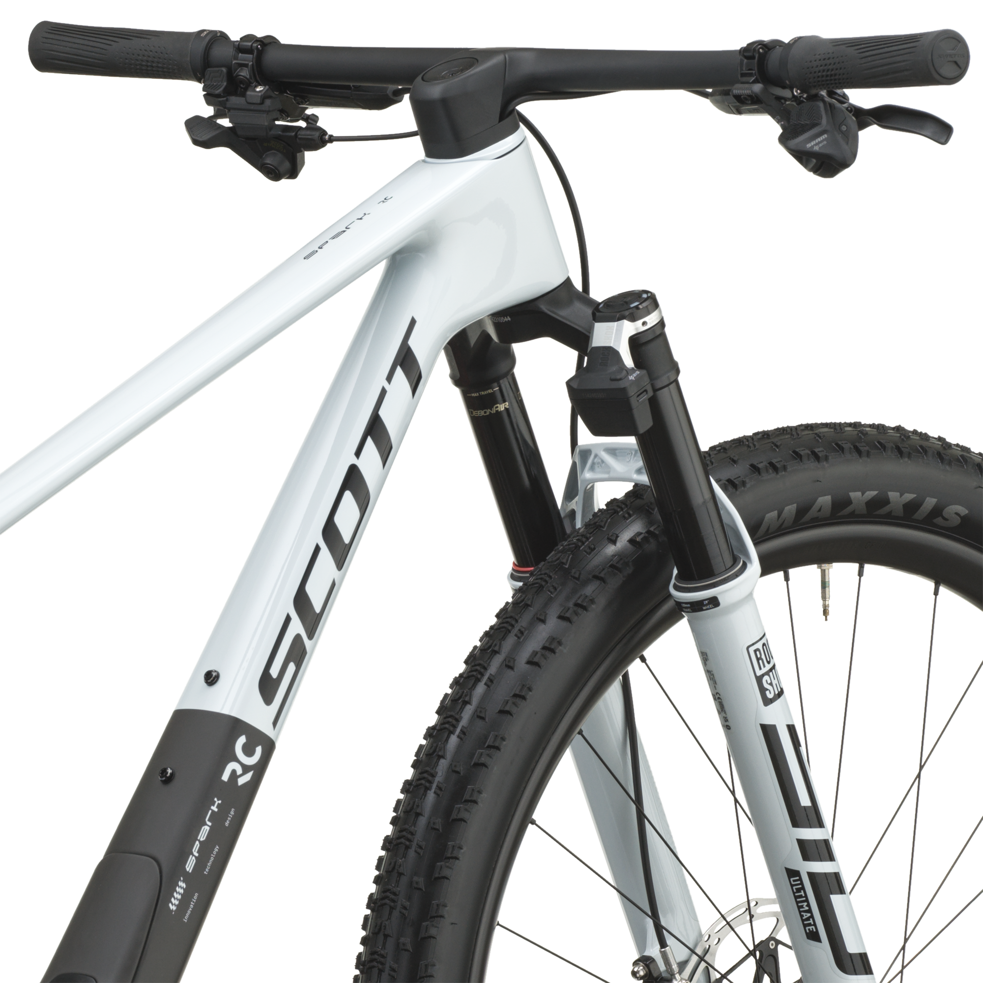 Bicicleta Scott Spark Rc World Cup M Cumulus White / Carbon Black - Imagen 17