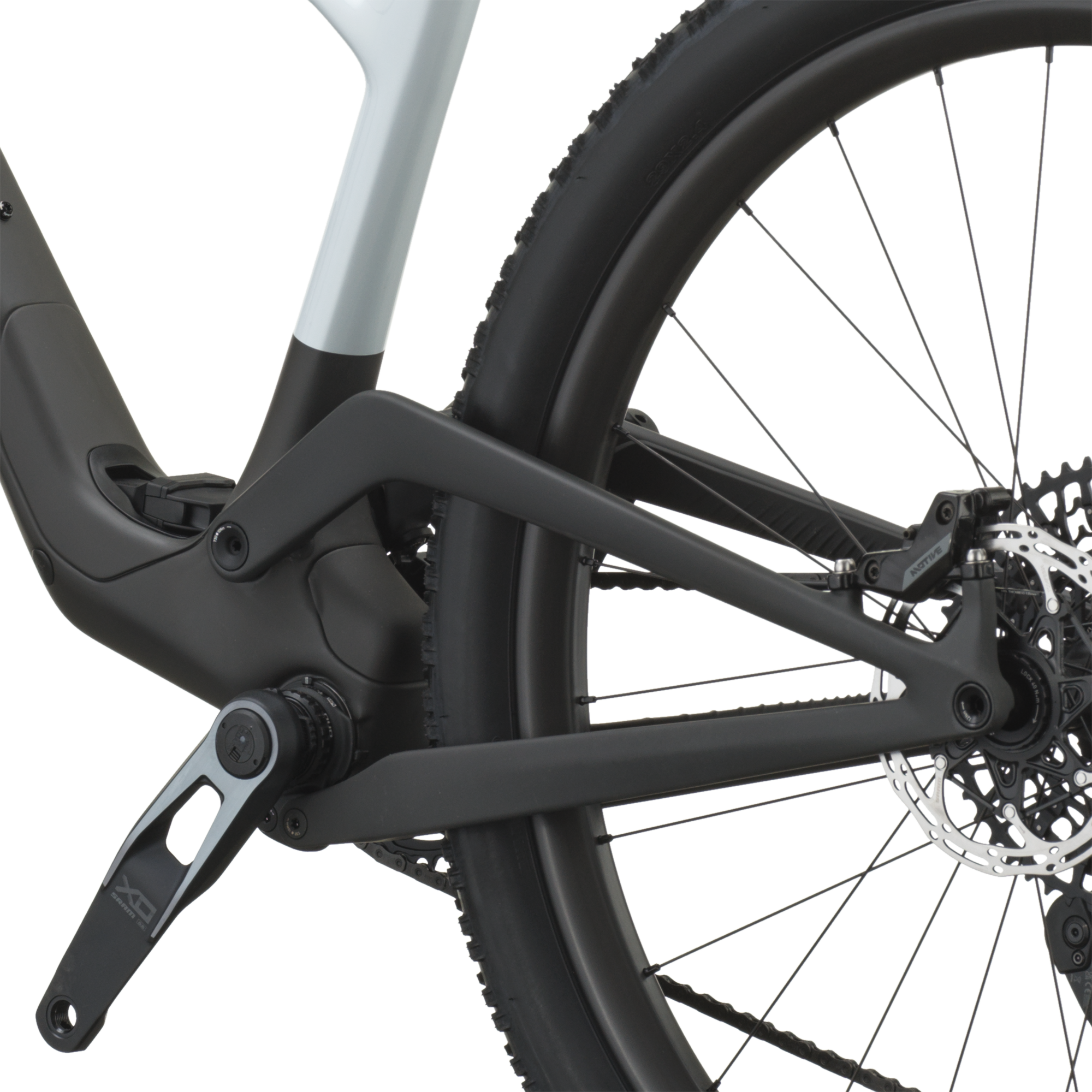 Bicicleta Scott Spark Rc World Cup M Cumulus White / Carbon Black - Imagen 18