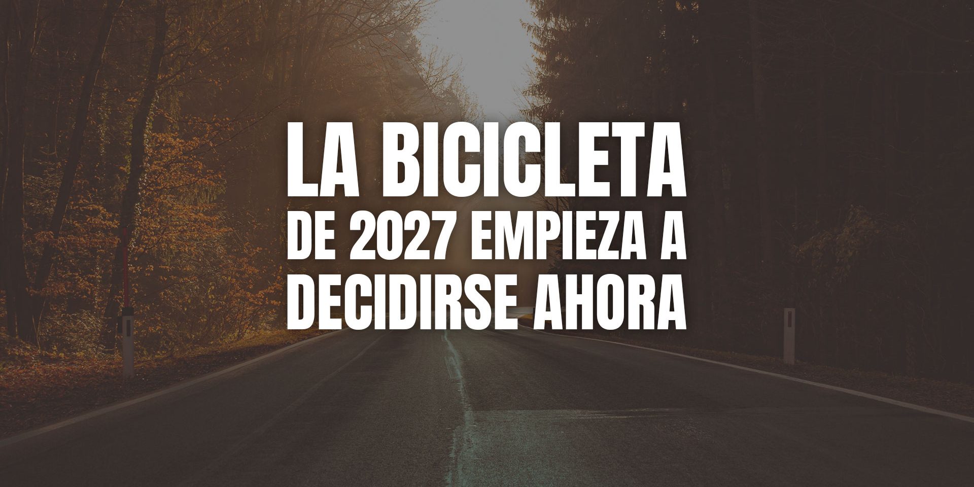 La bicicleta de 2027 empieza a decidirse ahora: las tecnologías que merece la pena mirar La bicicleta de 2027 empieza a decidirse ahora: las tecnologías que merece la pena mirar
